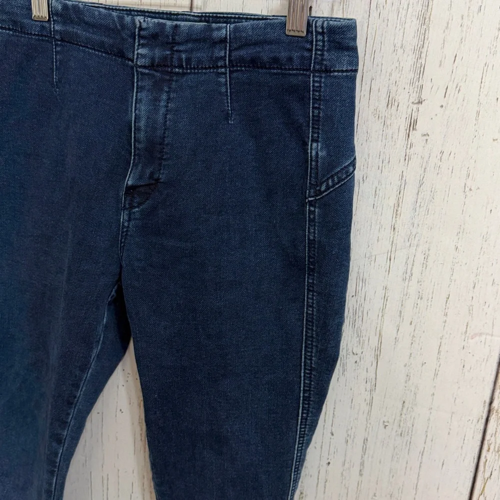 Free People Dark Wash Skinny Jeans